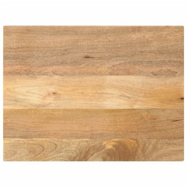 vidaXL Tischplatte 90x60x2,5 cm Rechteckig Massivholz Mango, 371469