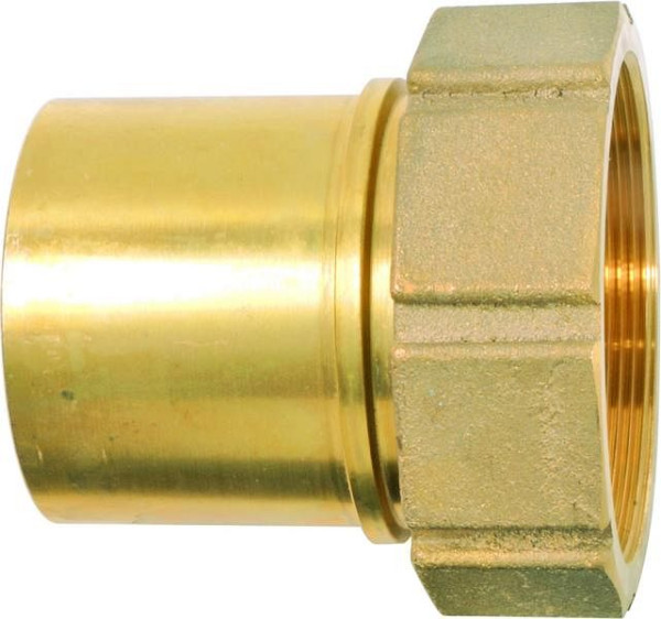 GEKA Schlauchstutzen "TW", IG G 2 1/2" MS mit Sicherungsbund drehbar, 17.1219