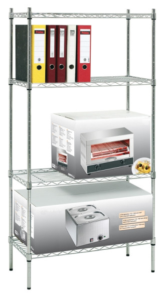 Neumärker Profi-Regal, verchromt, 00-70049, 4022955700497
