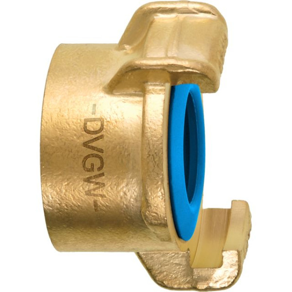 GEKA plus Gewindestück K IG G3/8 MS DVGW BF IG 15, 39mm, VE: 10 Stück, 02.1209