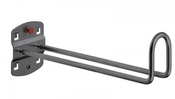 Kappes RasterPlan Kabelhalter Hakenende 50 mm hoch, B 37 mm anthrazitgrau, L 150 mm, 4040.00.3108