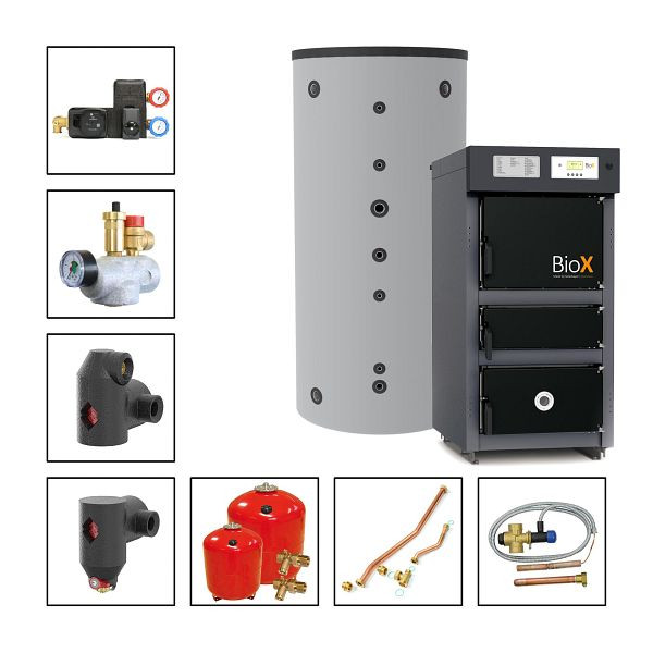 Solarbayer Holzvergaserset BioX 20 - 3B Variante B (1x SLS-1500-S), 310705100