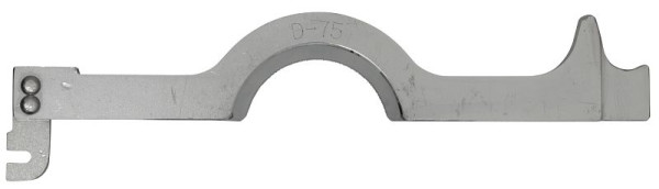 REMS Spannbacke links Ø 75 mm, 45°, 254602, 4039976036047