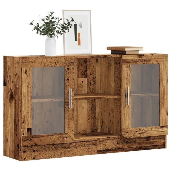 vidaXL Sideboard Altholz-Optik 120x30,5x70 cm Holzwerkstoff, 856164