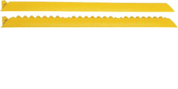 Notrax Slabmat Carré Safety Ramps Arbeitsplatzmatten Ergonomie Anti- Ermüdung 41, Schwarz, 5cm x 91cm, Abschrägung weiblich, 041F0003BL