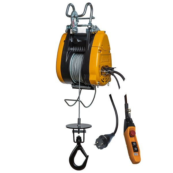 DELTA Elektrische Seilwinde Typ DKL 230V, 12m/min, 0,5t mit 18m Hubhöhe, CP.0.DKL.500