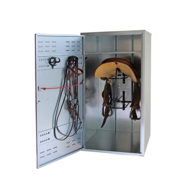 Growi Westernsattelschrank (HxTxB): 150 x 75 x 75 cm, Zylinderschloss, Westernsattelhalter, 10050170