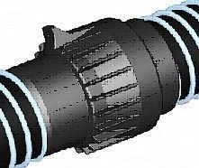 Nederman Sicherheitskupplung Dn 150 mm, 20373798