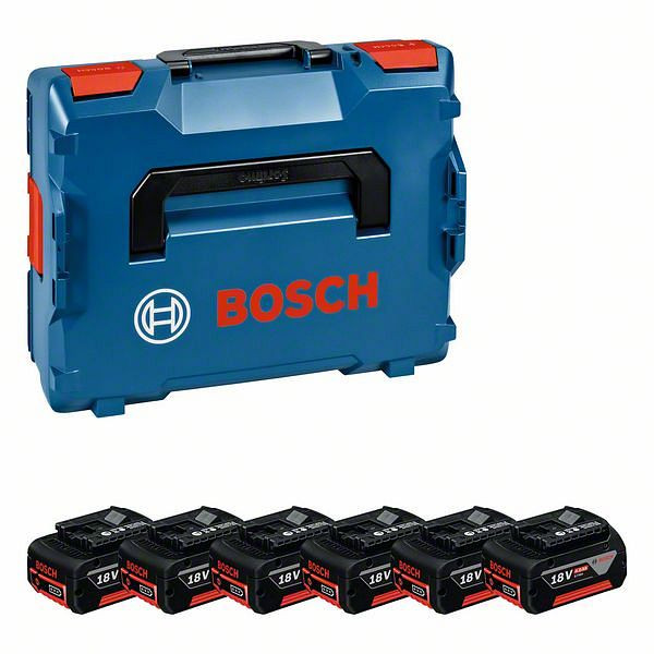 Bosch Akkupack 6x GBA 18V 4,0Ah, 1600A02A2S