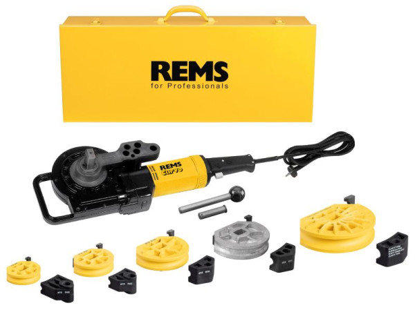 REMS Elektrischer Rohrbieger Curvo Set 12+15+18+22+28, 580037 R220