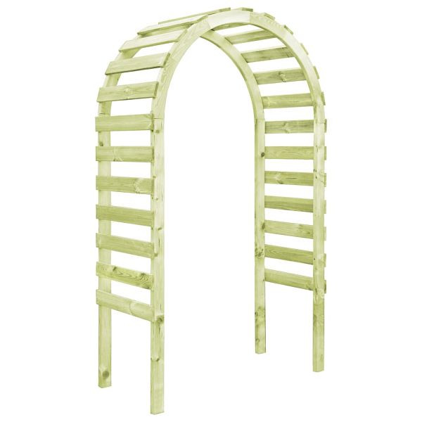 vidaXL Gartenpergola 130×60×230 cm Kiefernholz Imprägniert, 49040