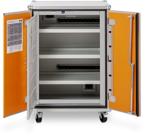 Cemo Akku-Ladeschrank Basic 8/10, 400 V mit Rollen, 12117