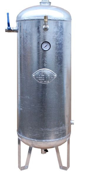 AEROTEC Druckluftkessel 500 L stehend - 11 bar verzinkt AD2000, 25500110