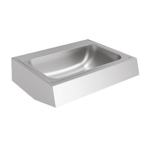 KWC Reihenwaschtisch, ANIMA, Edelstahl, 1400x170x514 mm, 2 Becken, Siebventil, 3600005552