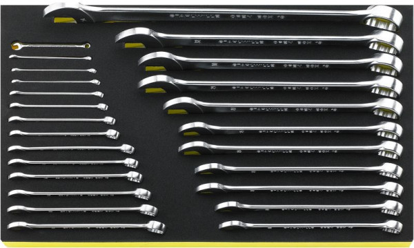 STAHLWILLE Schraubenschlüssel in TCS Nr.TCS 13/25, 5,5-34MM 3/3-Teilung 25-teilig, 96832096