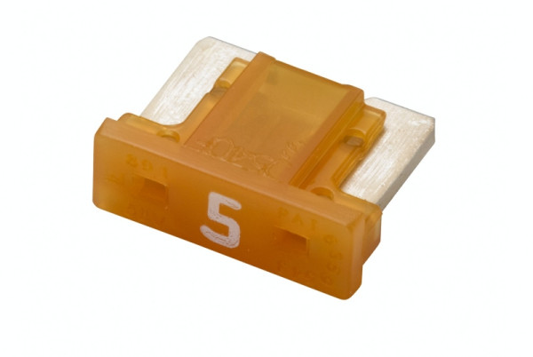 HELLA Sicherung, niedrige Mini-Flachstecksicherung, 5A, beige, 8JS 728 596-292