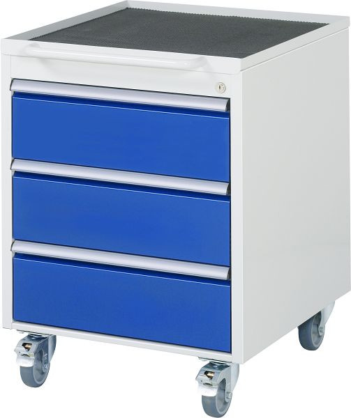 RAU Roll-Container Serie 7000, 3 x Schublade-Größe-L 3xH180 mm, 580x745x650 mm, 05-3.0A.11