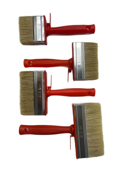 VaGo-Tools Malerpinsel Flachpinsel 12-teiliges Set Flächenstreicher 7/10/12/14cm je 3 Stück, 197-107/110/120/140 je 3_hv