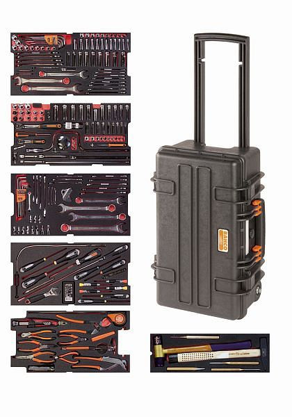 Bahco Werkzeugkoffer, bestückt, 240-teilig, 4750RCHDW01FF1