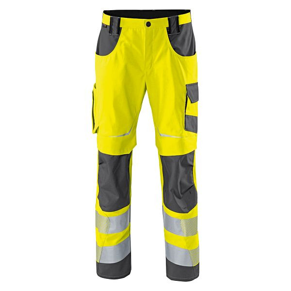 Kübler REFLECTIQ Hose PSA 2, Farbe: warngelb/anthrazit, Größe: 30, 2207 8340-3497-30