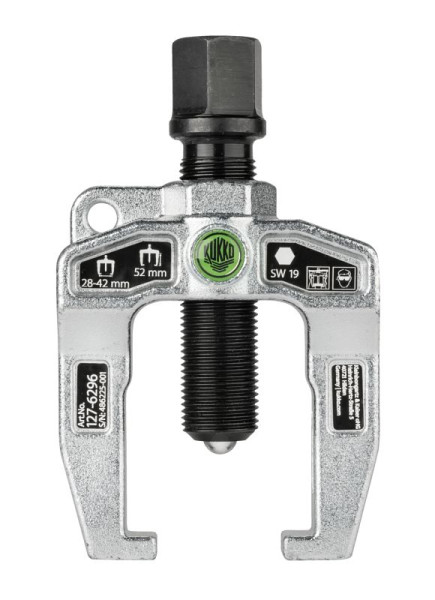 KUKKO Kugelgelenkabzieher mit Spannweite 28 mm - 42 mm, Spanntiefe 52 mm, 127-6296