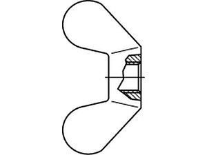 Flügelmuttern DIN 315 A 2 M 16 VE=S (10 Stück)