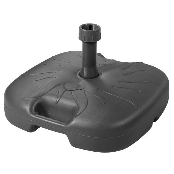 doppler HDPE-Füll-Sockel anthrazit - 18Liter - für Rohr 19-33mm, 85499WA