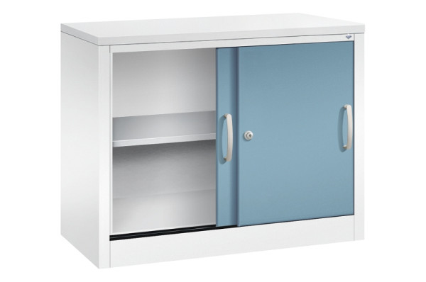 C+P Sideboard mit Schiebetüren Acurado, H720xB1000xT400mm, 9016/0010, 5725-00 S10136