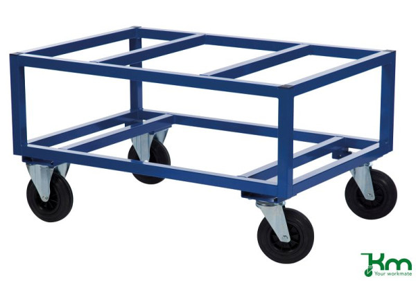 Kongamek Palettenwagen 1200x1000x650 mm, blau, KM221-FIN-B