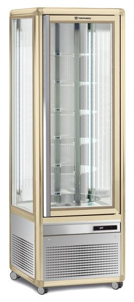 KBS Panoramavitrine Snelle 351 R LED (bronze) mit 6 Glasablagen, 23511350