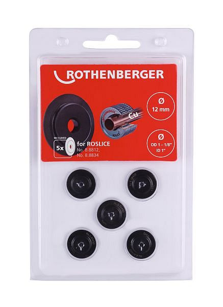 Rothenberger Schneidrad für ROSLICE 12mm, 1.1/8", 5 Stück, 088840D