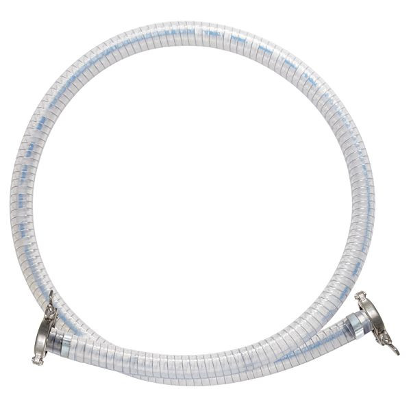 DENIOS Schlauchset für Niro-Fasspumpen Lebensmittel, Schlauch DN19, 243258