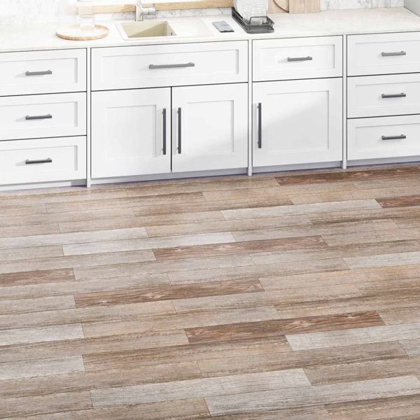 vidaXL Bodenplanken 36-teilig Braun 5,02 m² PVC, 42046310