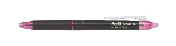 PILOT Tintenroller FriXion Point Clicker - 0,3 mm, radierbar, pink, BLRT-FRP5-P