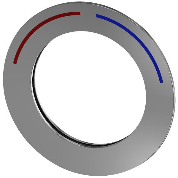 KWC Rosette, F5, Kunststoff, mit Farbmarkierung und O-Ring, 2030068479
