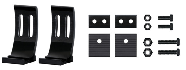 HELLA Haltersatz, Zusatzscheinwerfer, Black Magic, Anbau, Satz, Länge 81 mm, 8HG 358 176-381