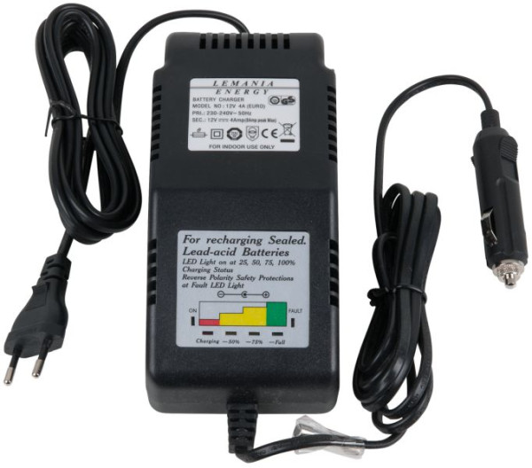 KS Tools Ladegerät für Batterie-Booster 550.1820 und 550.1825, 550.1826