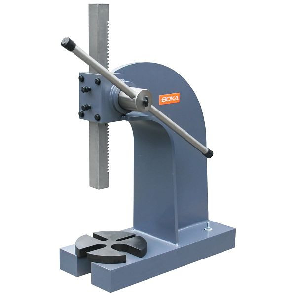 BOKA Drehdornpresse Zahnstangenpresse 0,5-5 Tonnen Hochleistungs-Handpresse Präzise Metallbearbeitung Werkstatt Montagen AP-5, 576505