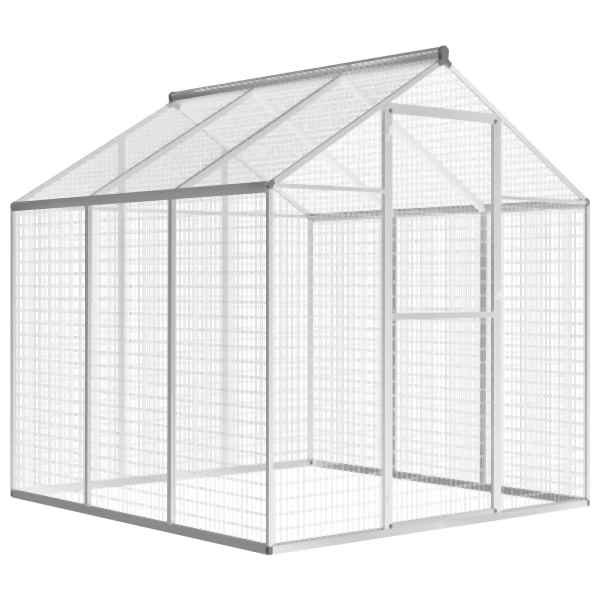 vidaXL Außenvoliere Aluminium 183x178x194 cm, 45219, 8718475712244