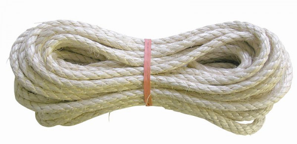 Vormann Sisal-Seil gedreht 4 mm 30 Meter, VE: 5 Stück, 008042040SL