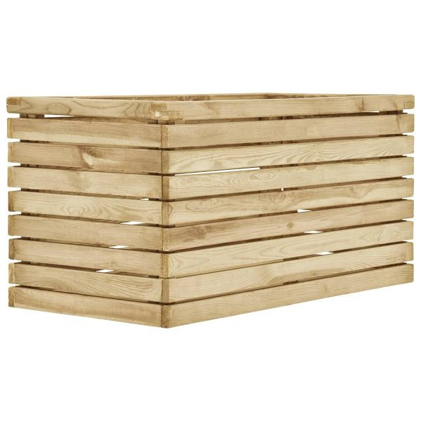 vidaXL Hochbeet 100 x 50 x 50 cm Kiefernholz Imprägniert, 49100