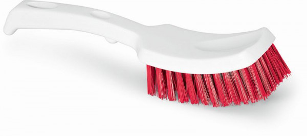 Nölle HACCP Stielbürste kurz rot 25 cm Borste 0,5 mm, harte Borsten, VE: 10 Stück, 18342552
