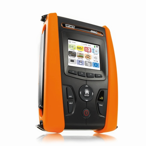 HT Instruments VDE0100 Installationstester & 3 Phasen Netz-/ Energieanalysator CAT IV mit Farb-Touchscreen und WLAN, 1010460