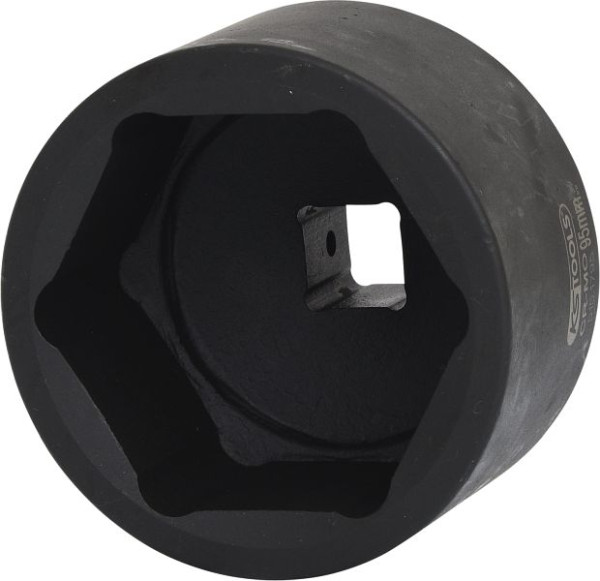 KS Tools 1" Sechskant-Kraft-Stecknuss, kurz, 95mm, 515.1795