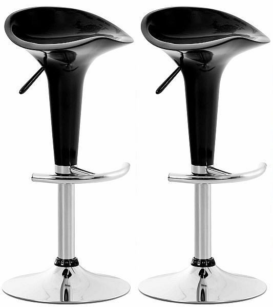CLP Barhocker Saddle, schwarz, VE: 2 Stück, 311283