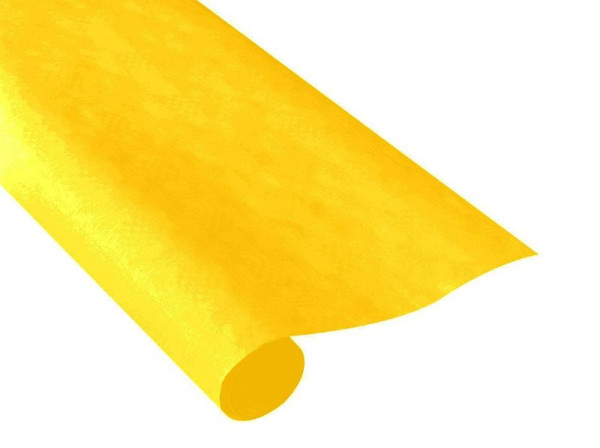 Werola Damast-Tischtuchpapier Rolle Original - 1,00 m x 10 m, gelb, VE: 10 m, 202133