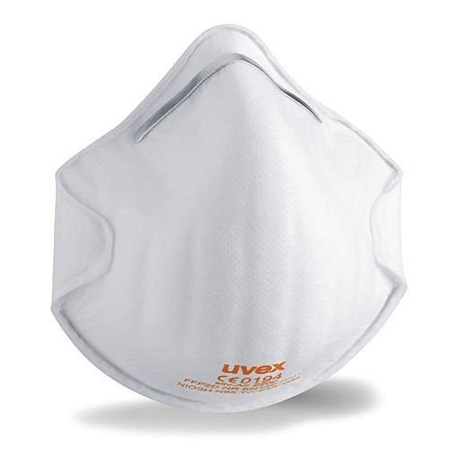 uvex Atemschutz-Formmaske silv-Air c 2200, Schutzstufe FFP 2, ohne Ventil, VE: 20 Stück, 210229