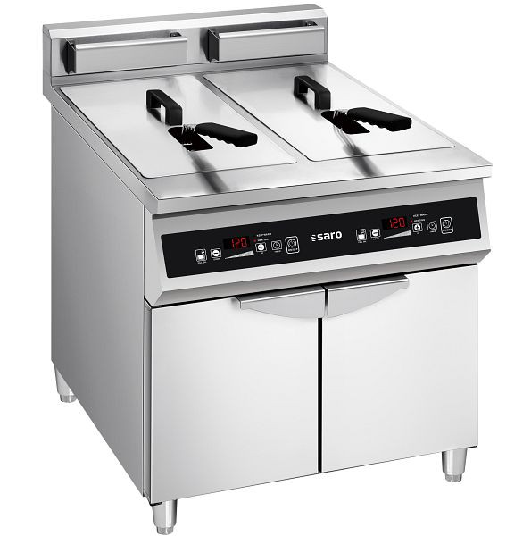 Saro Induktionsfritteuse 2x 30 L, Modell HARLEM, 360-1220