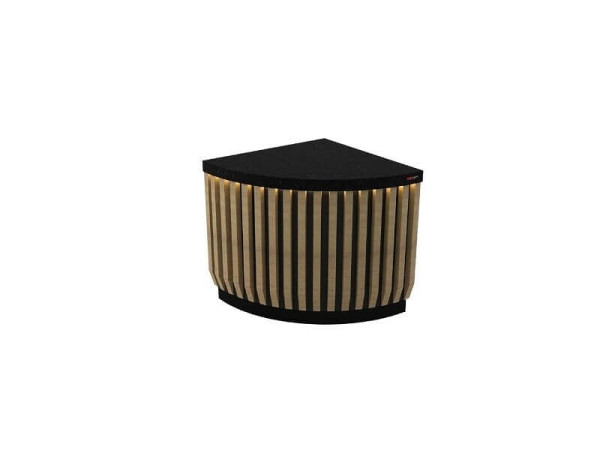 SGS Gastro Eck-Kassentisch, Neutralelement, 88 cm, KS8890