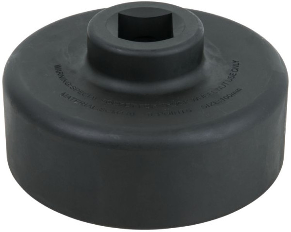 KS Tools 1" Achsmuttern-Schlüssel, 6-kant, kurz, 100mm, 460.0240